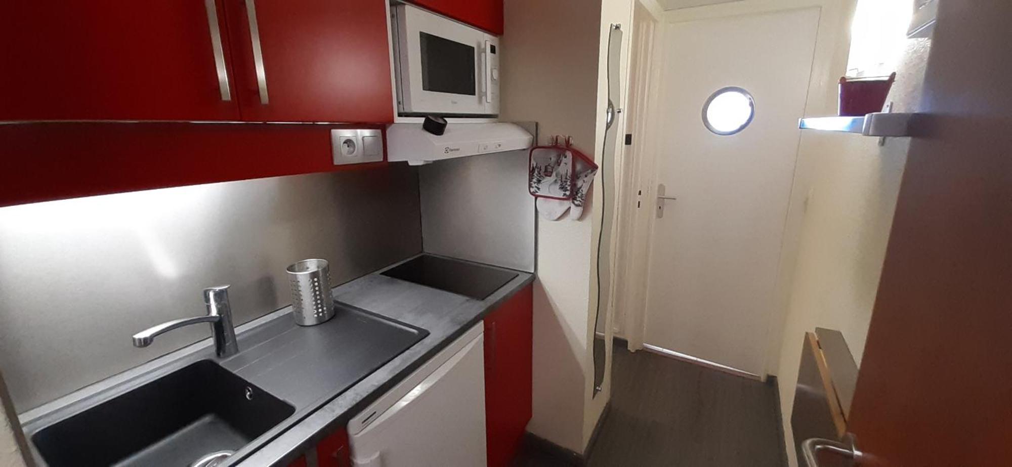 La Mongie, Studio Pieds Des Pistes, Parking Interieur Prive Luaran gambar